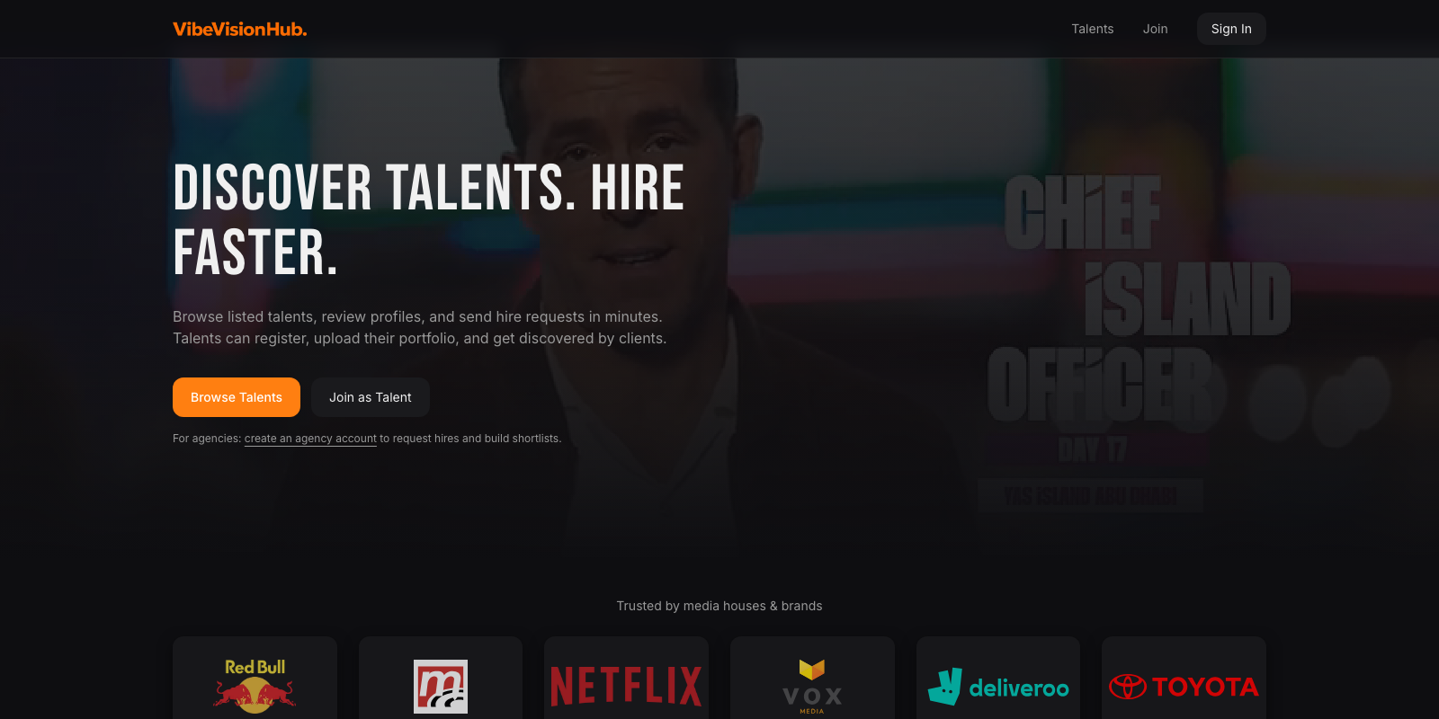 MediaTalent Platform