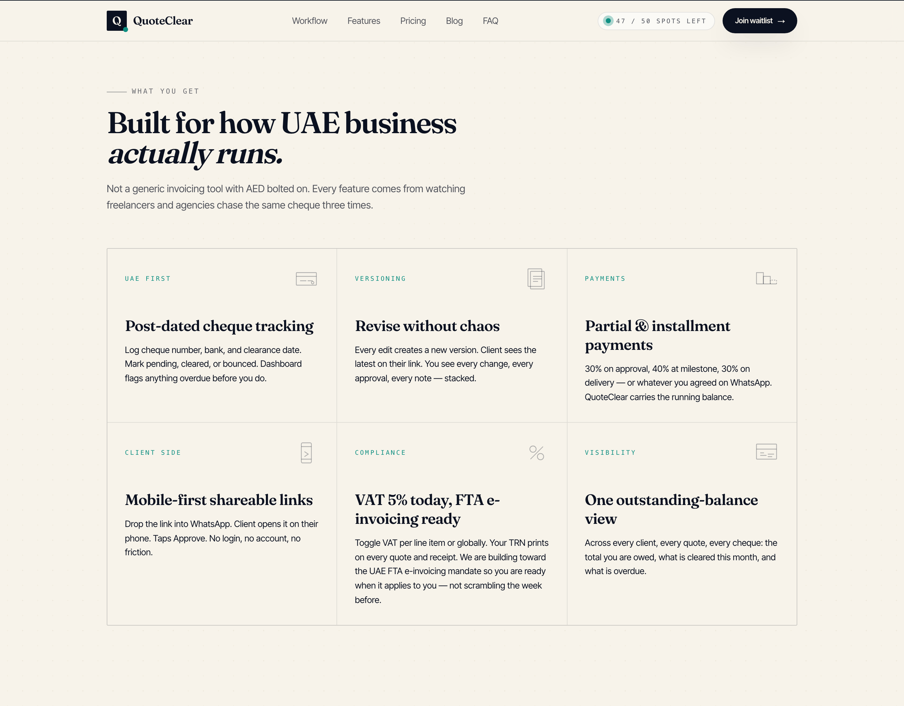 Built for how UAE agencies run